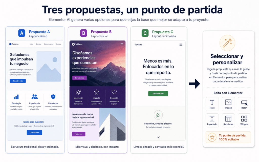 Elementor AI: 7 pasos poderosos para crear secciones desde una página web de referencia 2 Elementor Ai
